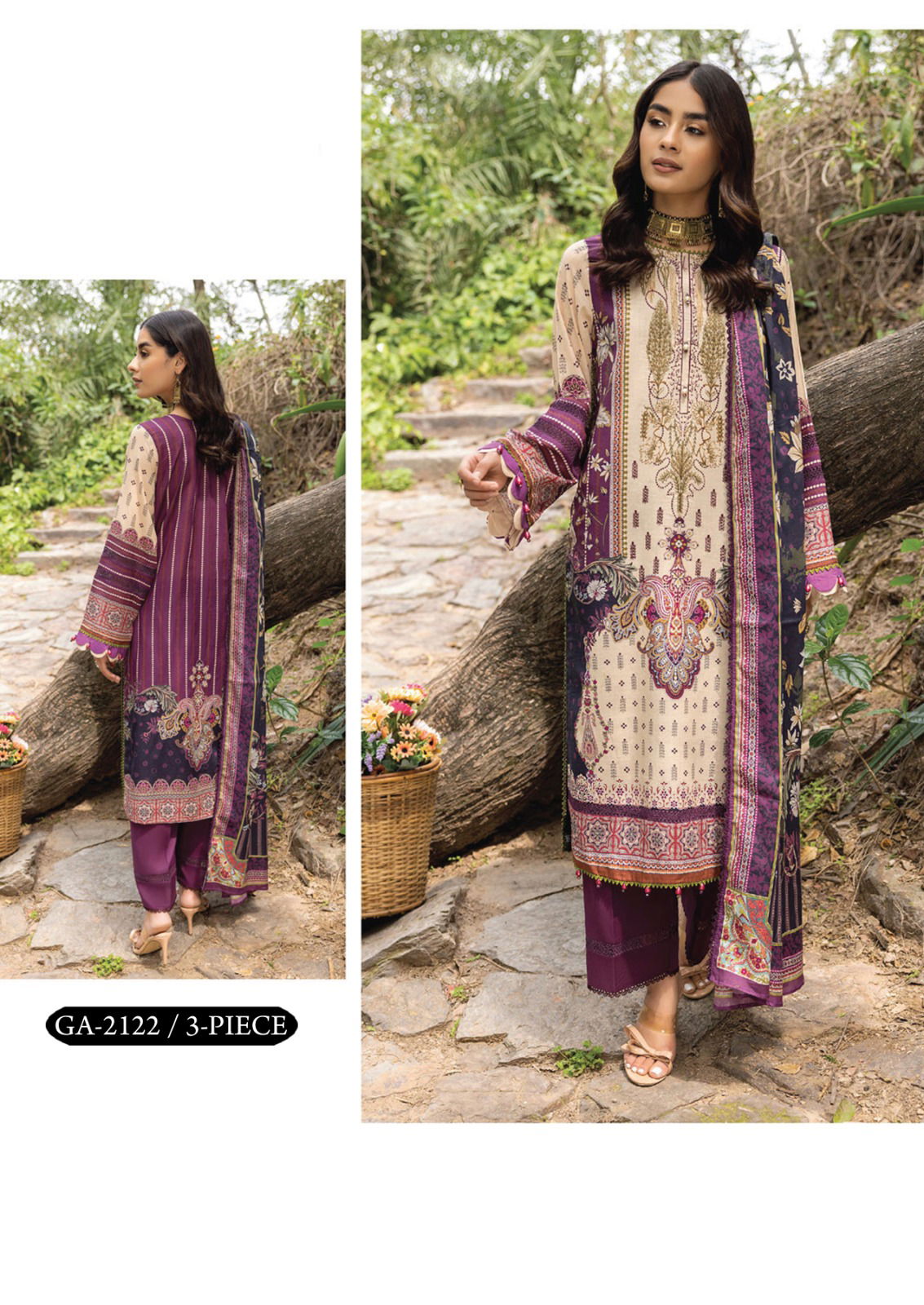 Gull A Ahmed Noorani Heavy Cotton Dress Material Collection
